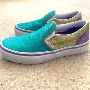 Slip On Glitter Vans